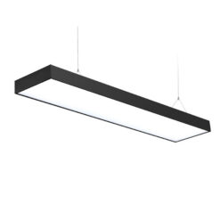 Đèn thả 1200x100x40mm 42W - 6500K - Vỏ đen